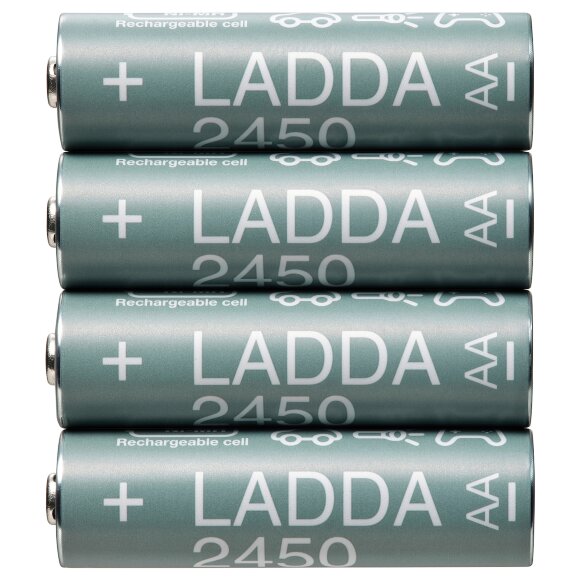 LADDA Акумулятор, HR06 AA 1.2V, 2450mAh