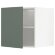 METOD Надставка для холодильника/морозильника, біла/Бодарп сіро-зелена, 60х60 см