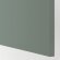 METOD Надставка для холодильника/морозильника, біла/Бодарп сіро-зелена, 60х60 см