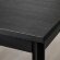 SANDSBERG / ADDE Стіл і 4 стільці, чорний/чорний, 110х67 см