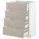 Sza st 4fr/4sz, білий/Stensund beige, 60x37 см