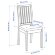 EKEDALEN / EKEDALEN Стіл і 2 стільці, білий/Хакебо світло-бірюзовий, 80/120 см
