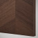 METOD Горизонтальна шафа 2 двері Open Touch Black Hasslarp/Brown Design 40x80 см