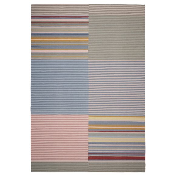 BUDDINGE Плоский тканий килим ручної роботи різнокольоровий/смугастий візерунок 170х240 см