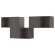 EKET Комбінація навісних шаф, темно-сіра, 175х35х70 см