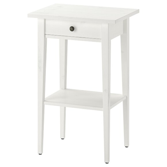 HEMNES Тумбочка, біла морилка, 46х35 см