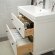 HEMNES / ODENSVIK Меблі для ванної кімнати, набір 4 шт., білий/змішувач Voxnan, 83 см