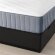 Каркас ліжка з ящиком для речей і матрацом, антрацит/тверде узголів'я Vagstranda, 160x200 см