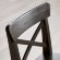INGOLF Барний стілець зі спинкою, коричнево-чорний, 63 см