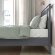 HEMNES Каркас ліжка, сірий/Lindbaden, 160x200 см