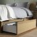 MALM Каркас ліжка з 4 ящиками для зберігання, шпон білого дуба/Лонсет, 180x200 см
