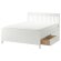 IDANAS Каркас ліжка з ящиками, білий/Лонсет, 160х200 см